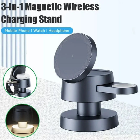Chargeur Magnétique Compact 4-en-1